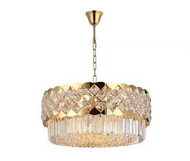Подвесная люстра Newport Ashley 8300/60 C gold polished М0070636