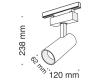 Трековый светильник Maytoni Track lamps TR019-2-15W3K-B