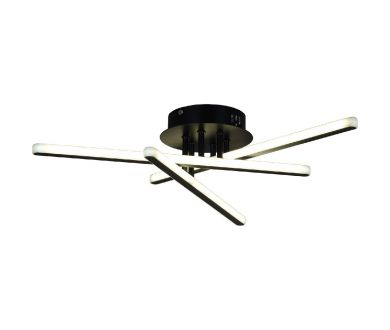 Потолочная люстра Reluce 08855-3.3-03C BK+GY