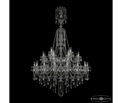 Подвесная люстра Bohemia Ivele Crystal 1415/16+8+4/400/XL-185/2d Ni