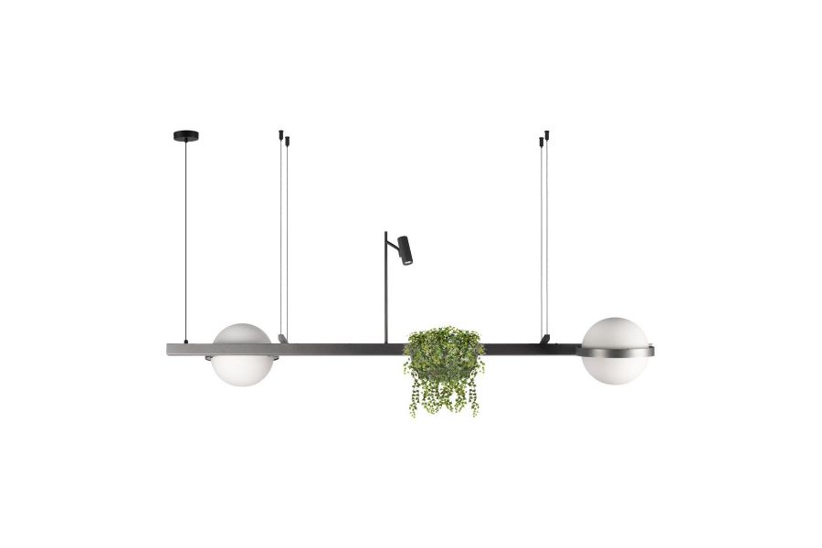 Подвесная люстра Loft IT Jardin 10121/D Dark grey