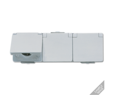 Розетка штепсельная Schuko Jung 623NAW