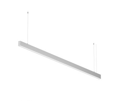 Линейный подвесной светильник Maytoni Technical 4000K 35x67 (Серебро, 2 м) LL312040