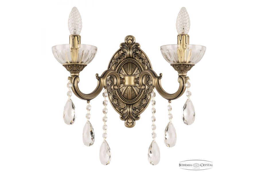 Бра Bohemia Ivele Crystal AL7801B10/2/175 B AGB P Clear/M-1H
