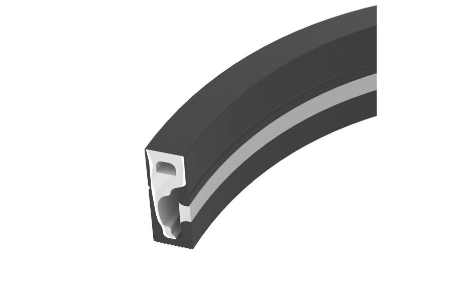 Силиконовый профиль Arlight WPH-FLEX-0616-SIDE-S9-5m FULL BLACK 045842
