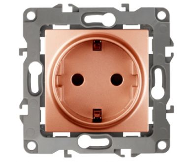 Розетка 2P+E Schuko Эра 12-2001-14 Б0019309
