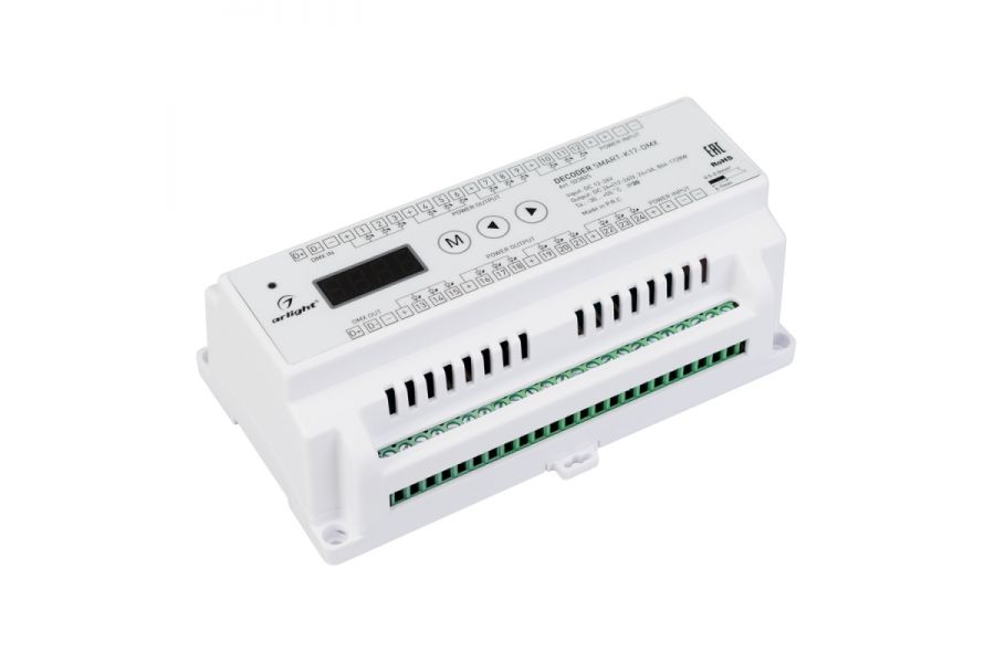 Декодер Arlight Smart-K17-DMX (12-24V, 24x3A) 023825