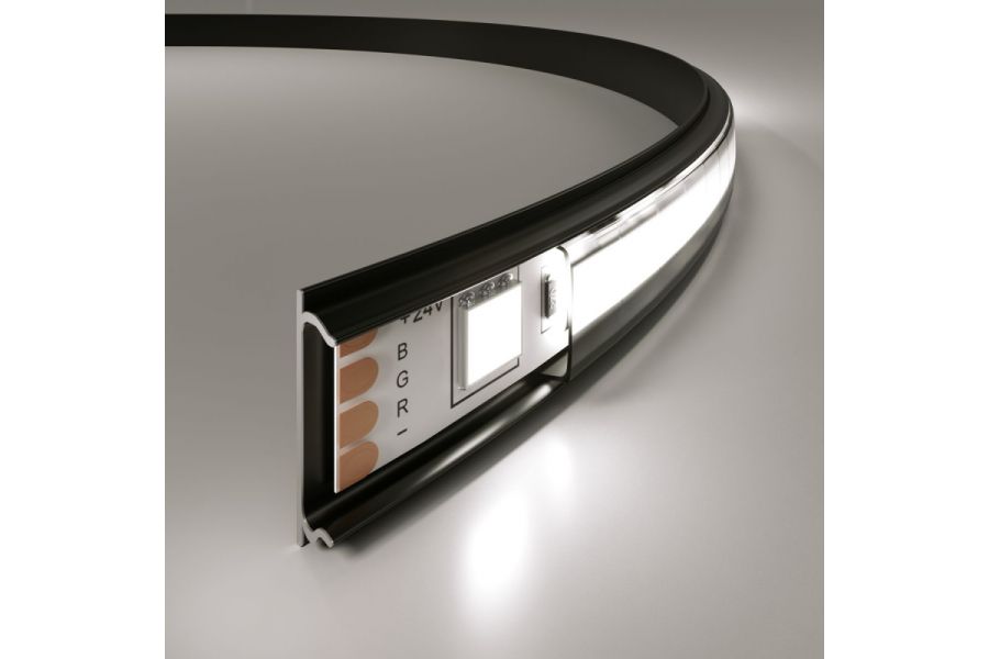 Гибкий алюминиевый профиль для светодиодной ленты Elektrostandard LL-2-ALP012 4690389170546