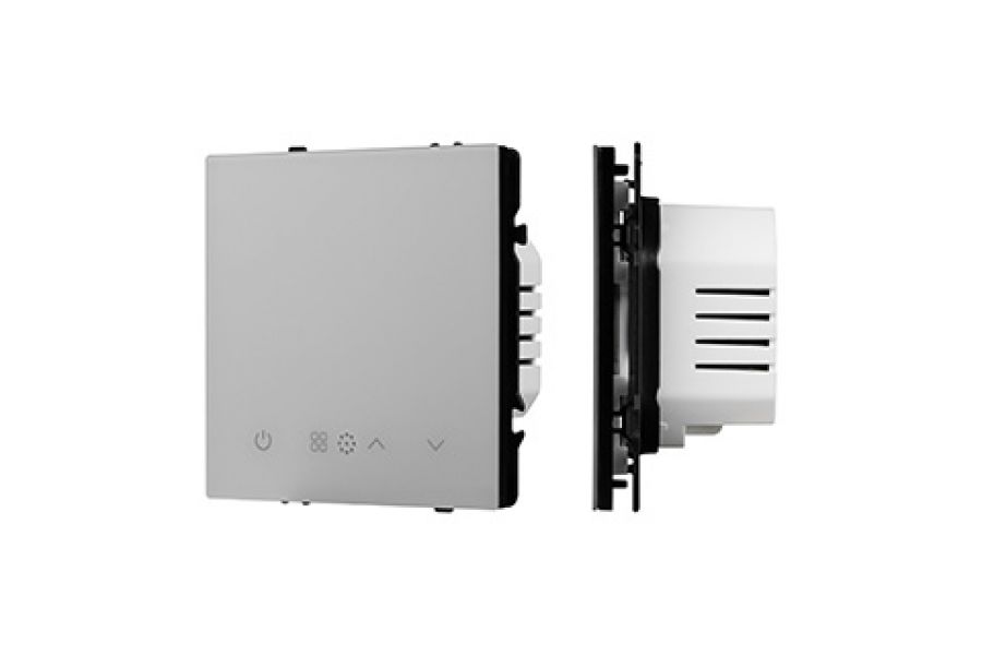 Терморегулятор вод тёплый пол никель Arlight SWT-MTW-SFPL-IS (95-240V, 5A, датч возд) 063964