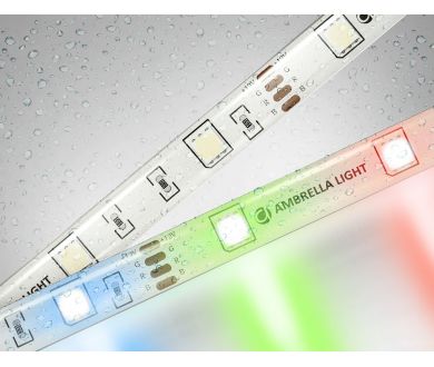 Светодиодная лента Ambrella Light LED Strip 12В 5050 7,2Вт/м RGB 5м IP65 GS2301