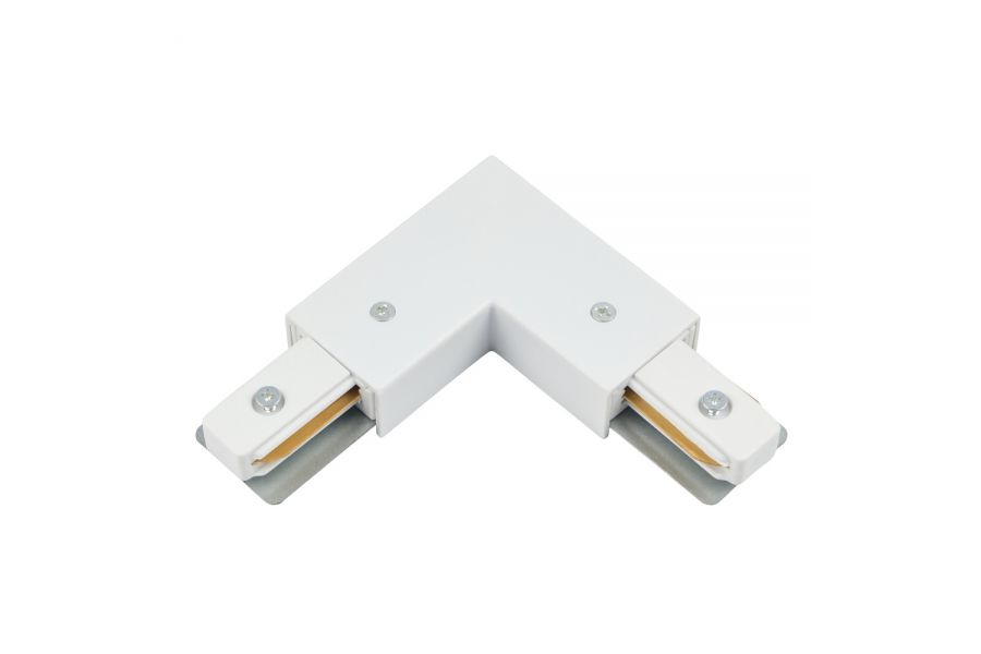 Коннектор угловой с вводом питания для однофазного шинопровода Myfar Accessories for Single MT0101-CLP-W