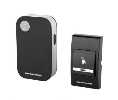 Звонок беспроводной Elektrostandard DBQ22M WL 36M IP40 черный 4690389144899
