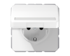 Розетка штепсельная Schuko Jung CD1520BFNAKLWW