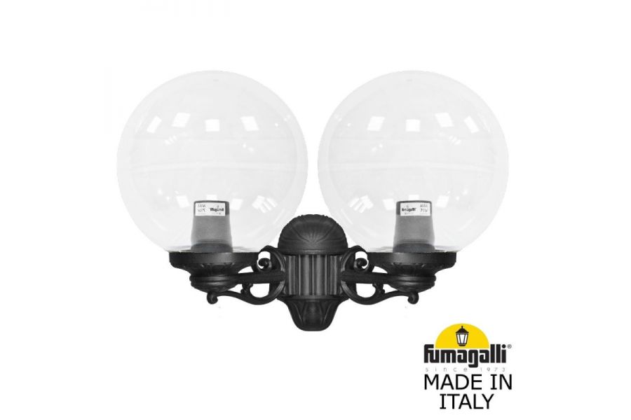 Уличный настенный светильник Fumagalli Globe G30.141.000.AXF1R