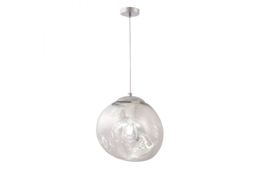 Подвесной светильник Crystal Lux MALAGA SP1 D280 CHROME