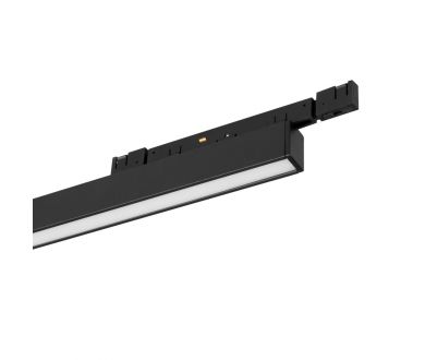 Трековый магнитный светильник Arlight MAG-MICROCOSM-FLAT-L588-20W Warm3000 (BK, 100 deg, 24V) (IP20 Металл) 051774