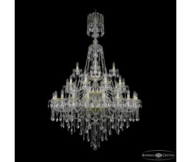 Подвесная люстра Bohemia Ivele Crystal 1415/20+10+5/400/XL-180/3d G