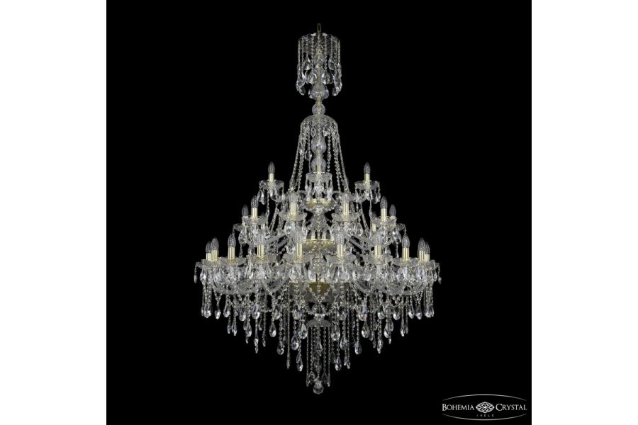 Подвесная люстра Bohemia Ivele Crystal 1415/20+10+5/400/XL-180/3d G