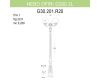 Уличный фонарь Fumagalli Nebo Ofir/G300 G30.202.R20.AYE27