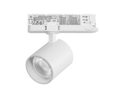 Трековый трехфазный светильник Quattro LED 36G с адаптером Lightstar Alta Base A5436QT36G