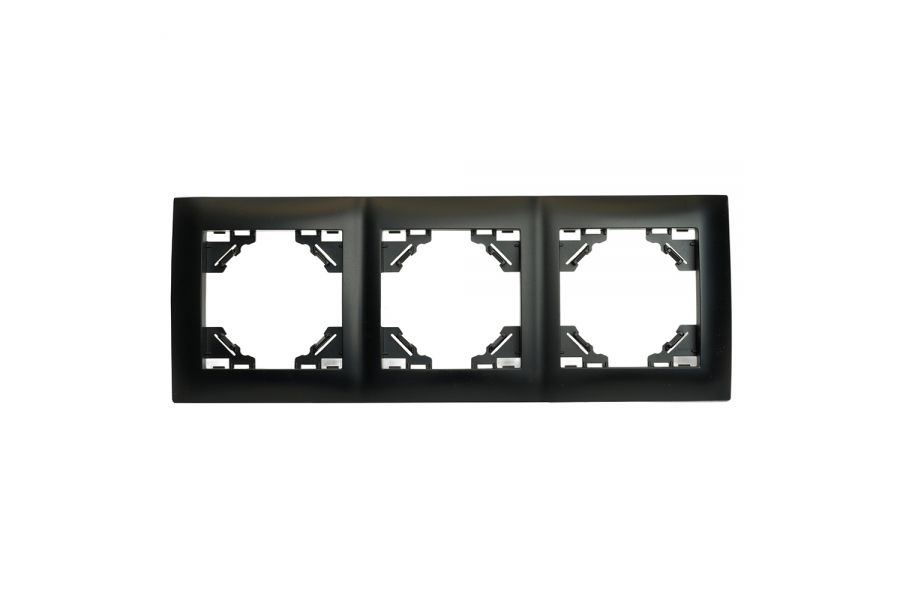 Рамка трехместная Stekker PFR00-9013-03 Эрна Элегант 49663