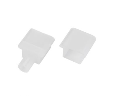 Заглушка Arlight MOONLIGHT-T-CAP-10x10mm-TOP-S-SET (Силикон) 055685