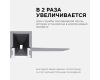 Профиль под штукатурку Apeyron ширина ленты до 12мм (рассеиватель, заглушки - 2шт) 08-48