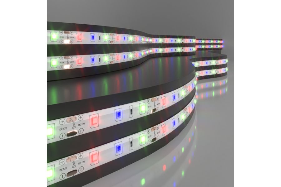 Светодиодная лента Elektrostandard 12V 4,8W 60Led 2835 IP65 RGB, 5м 4690389154928