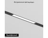Трековый однофазный светильник Denkirs Simple Linear DK8103-BK