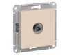 Розетка TV оконечная 1DB Systeme Electric AtlasDesign Беж ATN000291