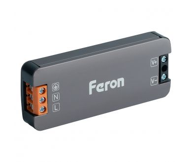 Трансформатор для светодиодной ленты Feron LB010 24W 24V IP20 53143