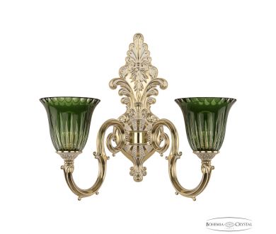 Бра Bohemia Ivele Crystal Verona 7203B15/2/210 GW P2 U Clear-Green/H-1K