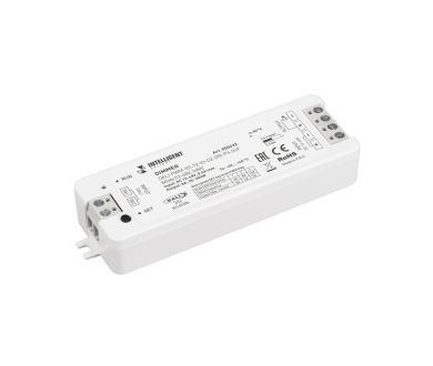 Одноканальный диммер для светодиодной ленты Arlight DALI-PWM-101-72-1G-D2-DRI-PS-SUF White (12-48V, 1x8A) (IARL, IP20 Пластик) 050432