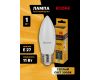Лампа светодиодная Kodak LED B35-11W-830-E27 K 11Вт свеча теплый белый свет Е27 Б0057632