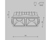 Встраиваемый светильник Maytoni Technical Alfa LED DL043-02-10W4K-SQ-WB