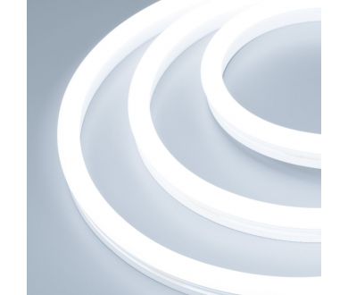 Светодиодная герметичная лента Arlight WAVE-SIDE-A120-12x25mm 230V White6000 (12 W/m, IP67, 50m, wire x2) 051935