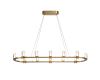 Подвесная люстра Odeon Light Hightech Defance 7144/65L