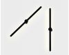 Настенный светильник Italline IT08-8020 black