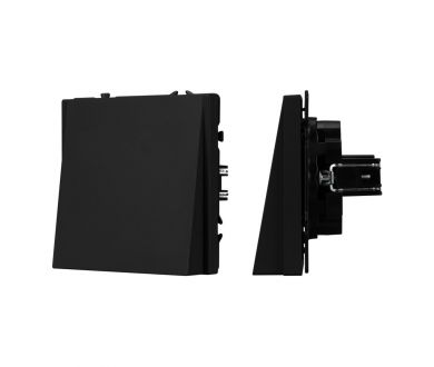 Вывод кабеля софт-тач черный оникс Arlight SCT-MCO1-SFPL-BK 061803(1)