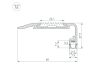 Профиль Arlight STAIR-W60-2000 ANOD BLACK (Алюминий) 060867
