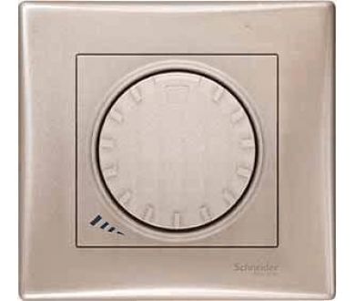 Диммер поворотно-нажимной индуктивный Schneider Electric Sedna 1000VA SDN2200968