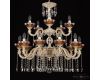 Подвесная люстра Bohemia Ivele Crystal AL79101/10+5/250/2D A WMG P Shampan/M-1G