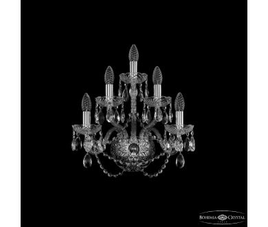 Купить Бра Bohemia Ivele Crystal 1402B/2+2+1/160 Ni Бра Bohemia Ivele Crystal 1402B/2+2+1/160 Ni