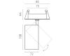 Встраиваемый светильник Lightstar Alta Base A5247RS
