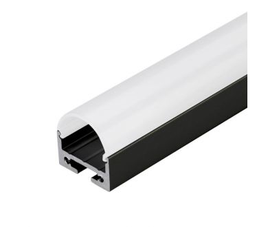 Профиль Arlight SL-LINE-2011M-2500 BLACK+OPAL ROUND 027992
