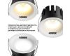 Встраиваемый светильник с переключателем цв. температуры Novotech Wir Eclat 359886