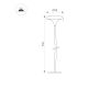 Ландшафтный светильник Arlight KT-MUCENA-BOLL-B-H540-4W Warm3000 (WH, 100 deg, 24V) 056054