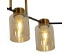 Потолочная люстра Illumico IL6111-5COU-79 BK GD Qui