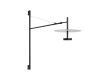 Бра Arlight SP-CAMPANA-WALL-L1450-9W Warm3000 (BK, 130 deg, 230V, TELESCOPIC) (IP20 Металл) 059596