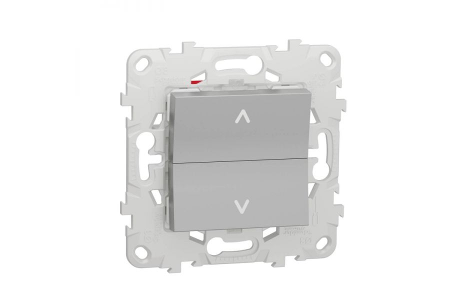 Выключатель двухклавишный Schneider Electric Unica New NU520730